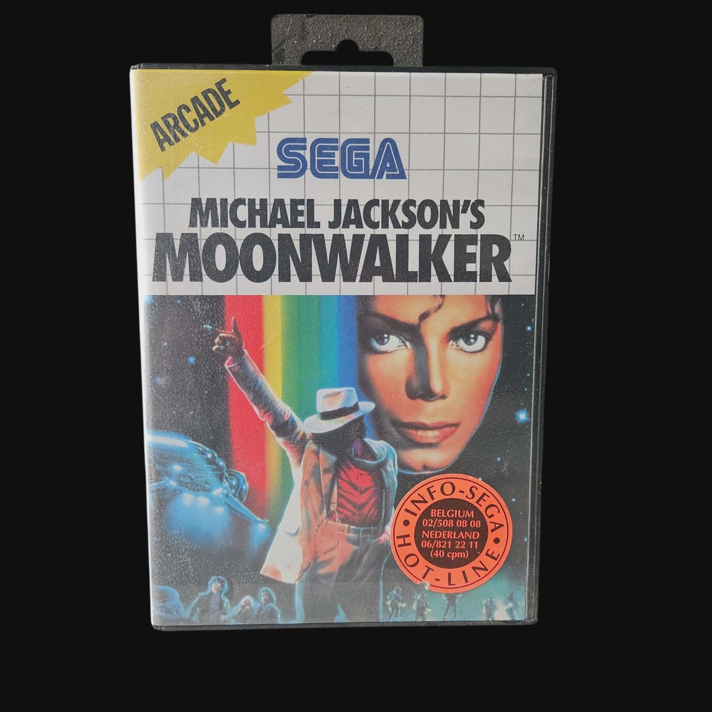 Michael Jackson’s Moonwalker (1990) – Sega Master System – Complete Set + Extra’s – PAL