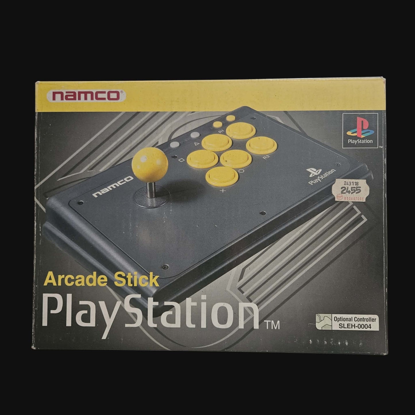 Manette arcade Namco – PlayStation (PS1) – NPC-102 / SLEH-0004 – Fabriquée au Japon (1996)