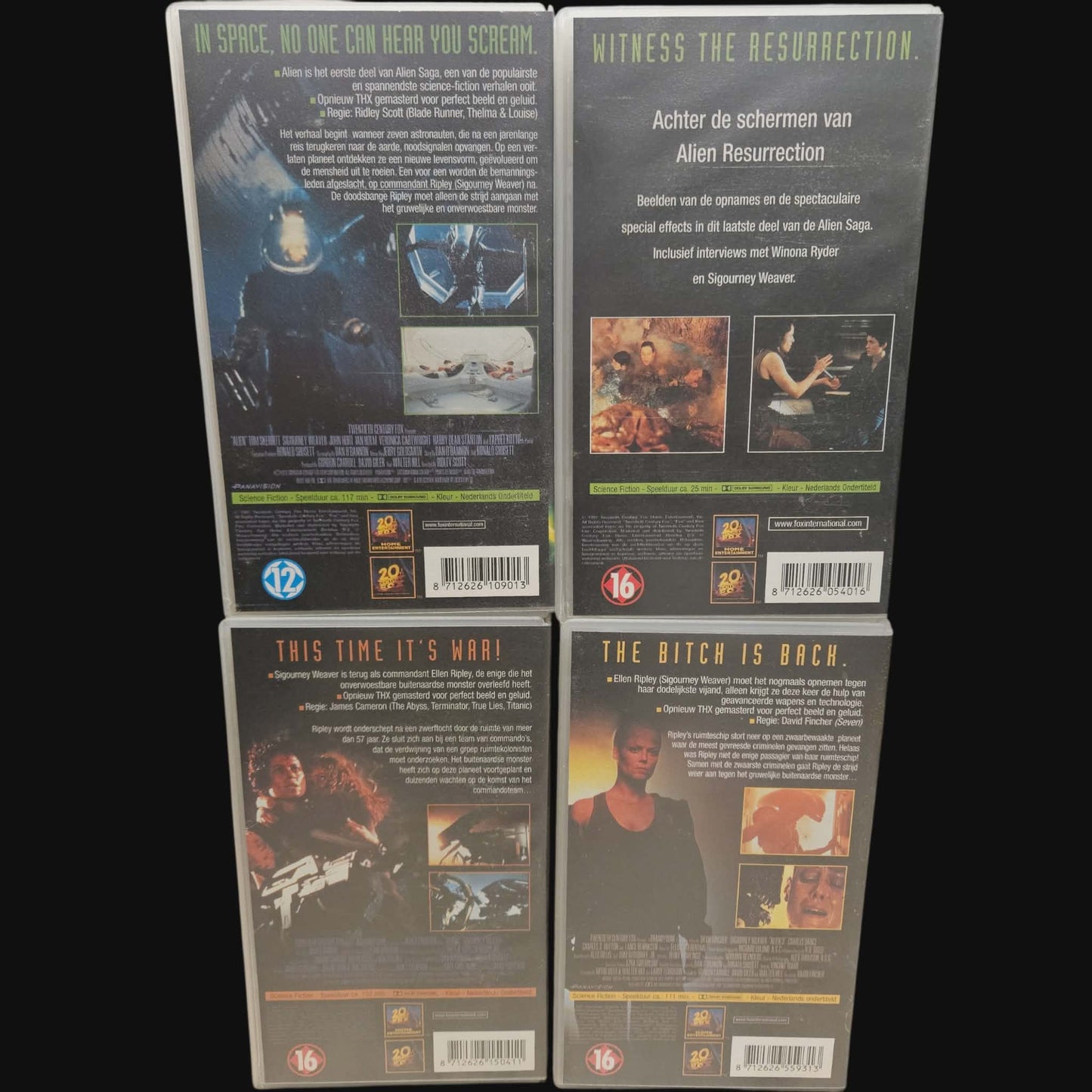 Alien Quadrilogy VHS Box Set – Nederlandse / Belgische THX-editie 1997/1998