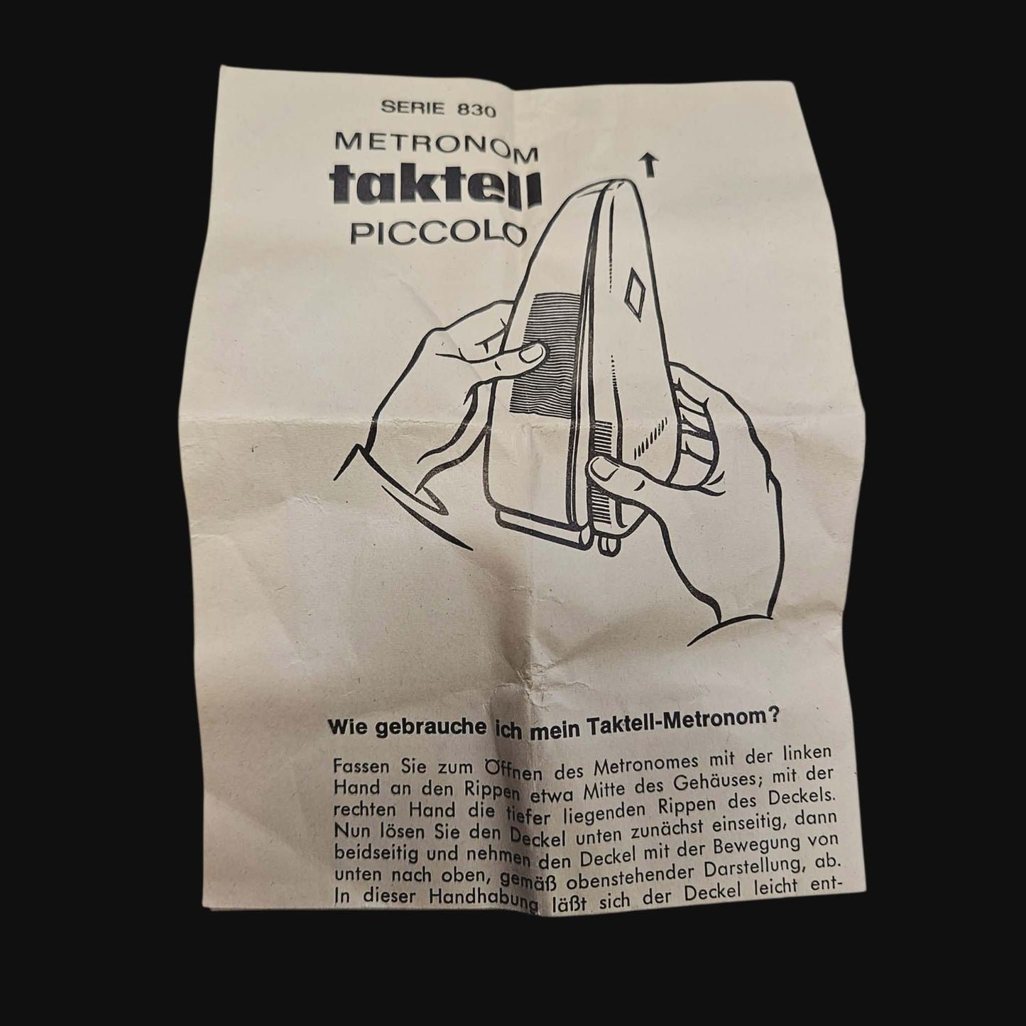 Wittner Taktell Piccolo Metronoom