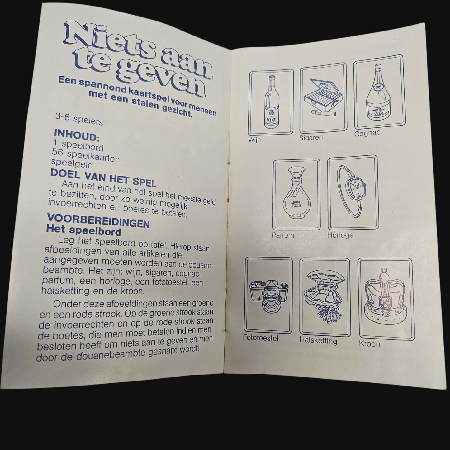 Nothing to declare – Vintage MB Board Game 1981