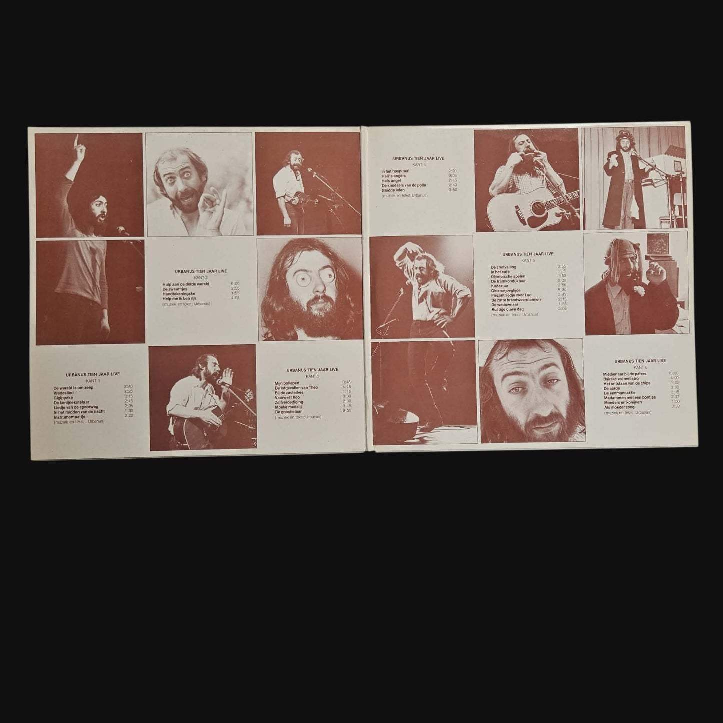 Urbanus – Collection Vinyle (1974–1984) – LPs originaux – Classiques cultes belges