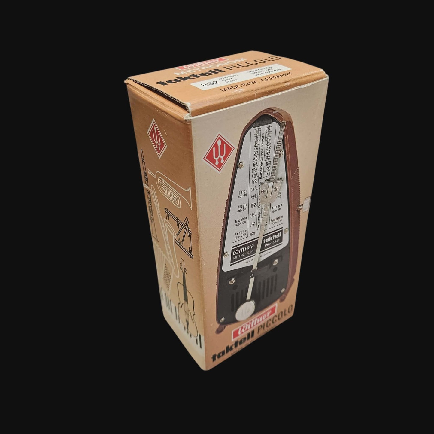 Wittner Taktell Piccolo Metronoom