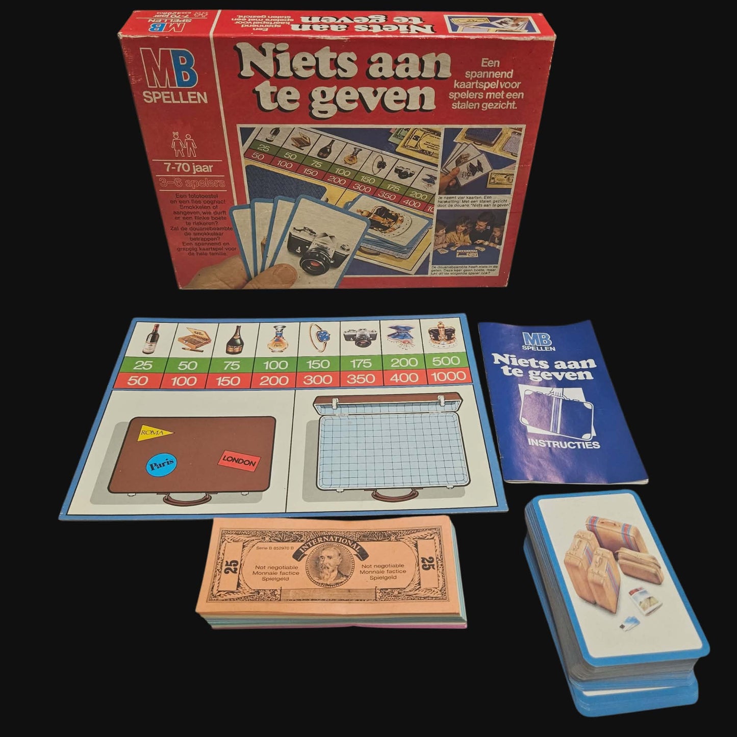 Nothing to declare – Vintage MB Board Game 1981