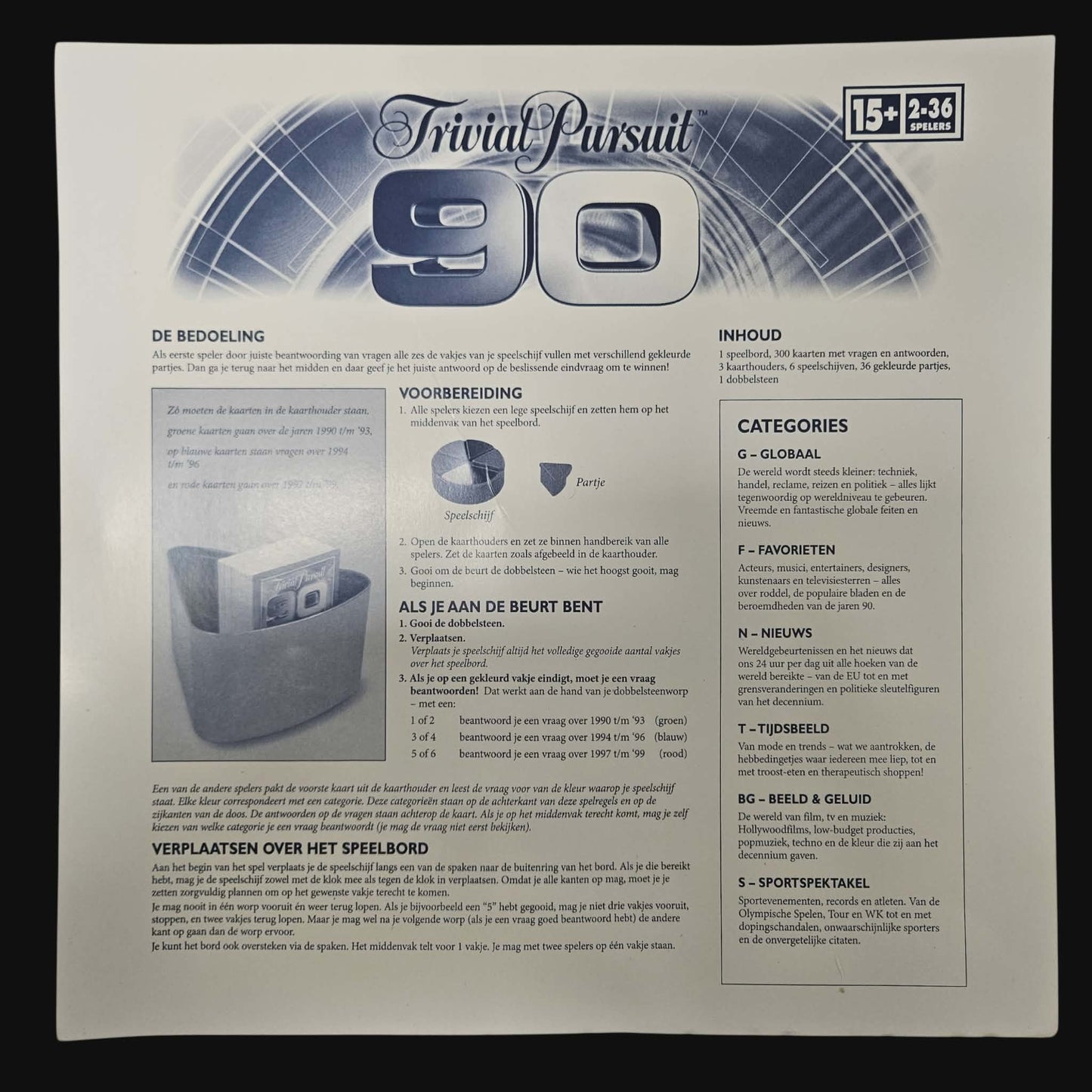 Trivial Pursuit – Les années 90 (Édition belge)