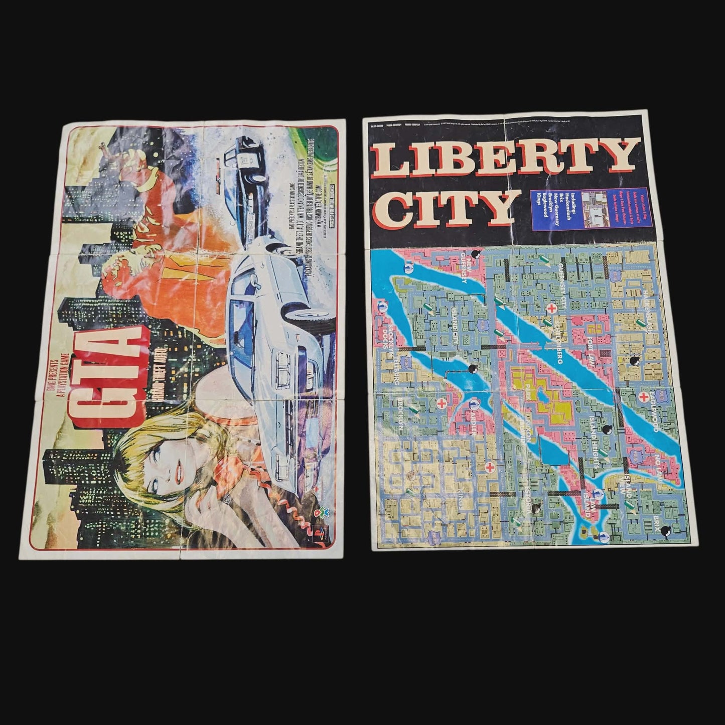 Grand Theft Auto (GTA) – PlayStation 1 (PAL, European Version)