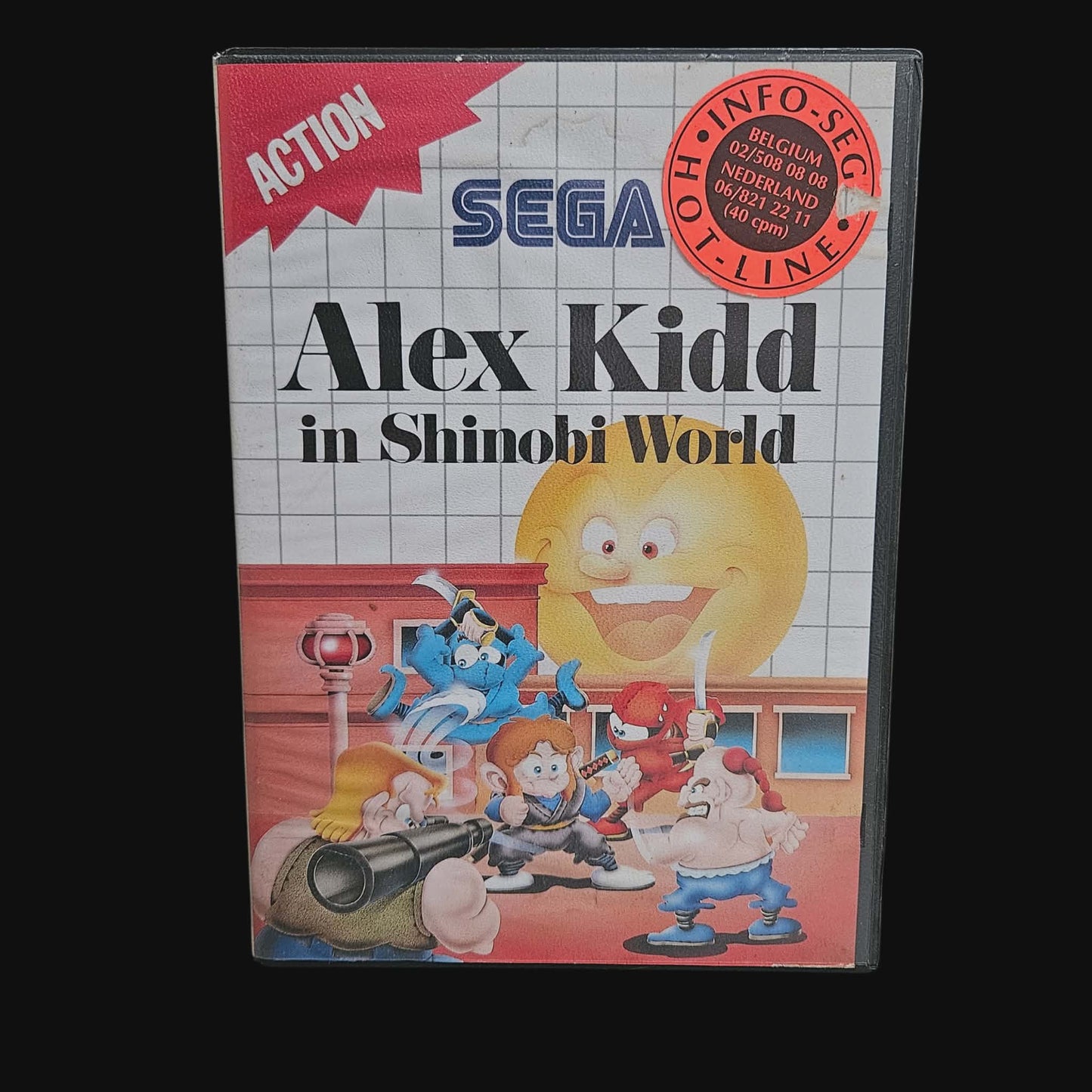 Alex Kidd in Shinobi World (1990) – Sega Master System – Compleet – PAL –