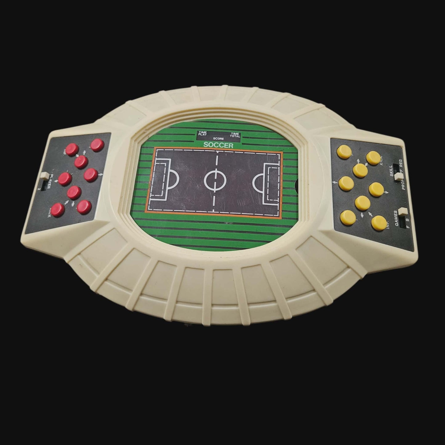 Vintage Electronic Sports Game (ca. 1980) – 3-in-1 – Soccer / Basketball / Football