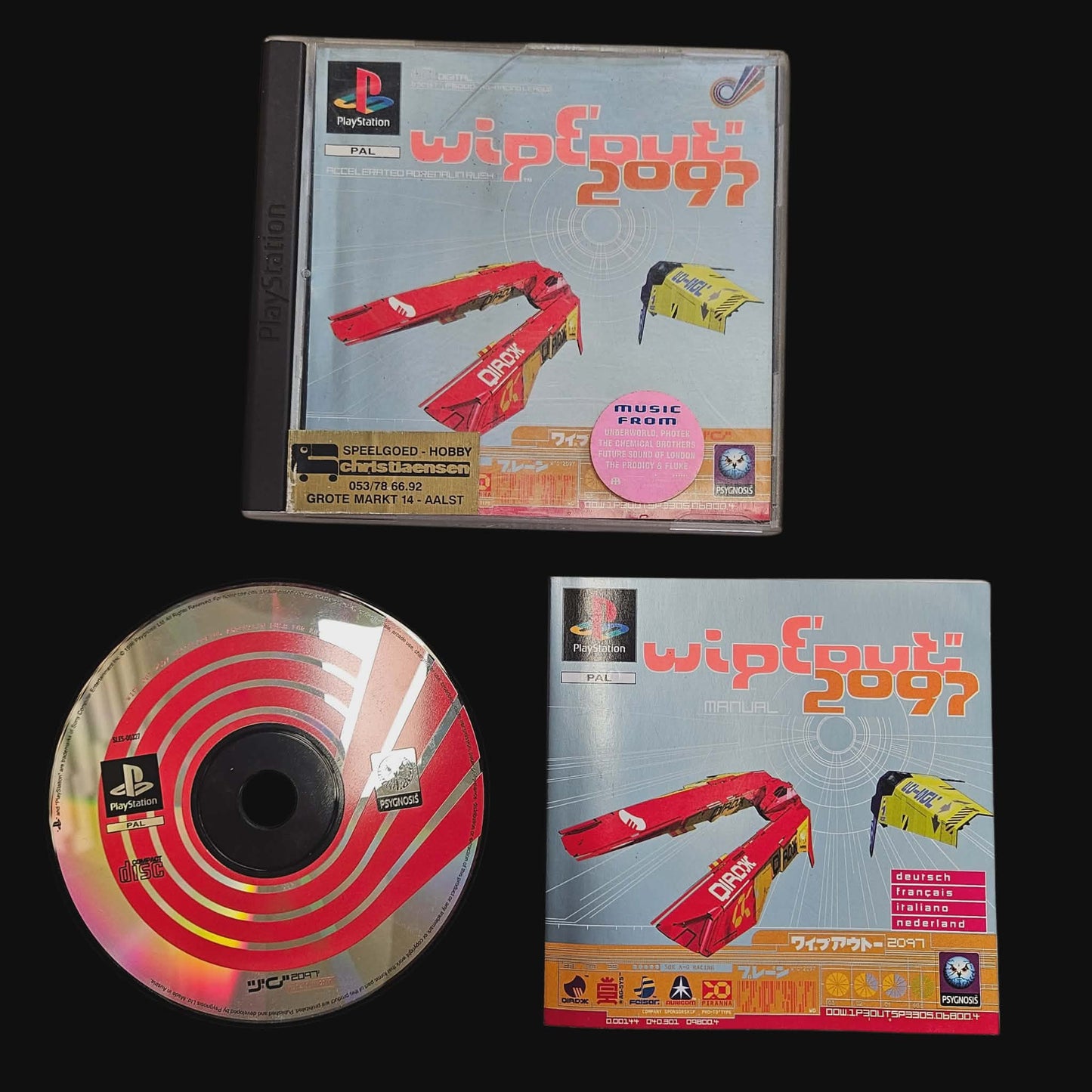 WipEout 2097 – PlayStation (PS1) – PAL