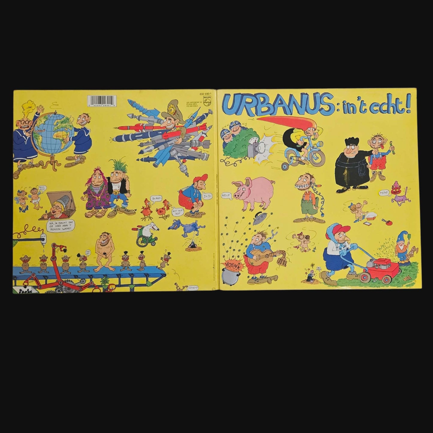 Urbanus – Collection Vinyle (1974–1984) – LPs originaux – Classiques cultes belges