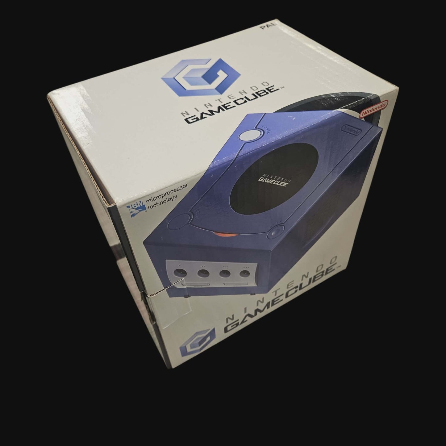 Nintendo GameCube Indigo (PAL) – Complete Set met Doos + Controller + Memory Card 251