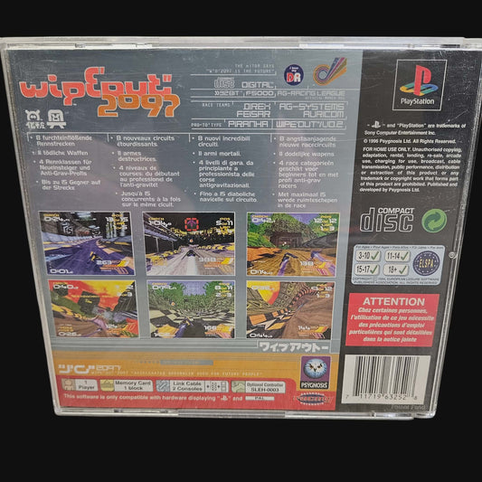 WipEout 2097 – PlayStation (PS1) – PAL