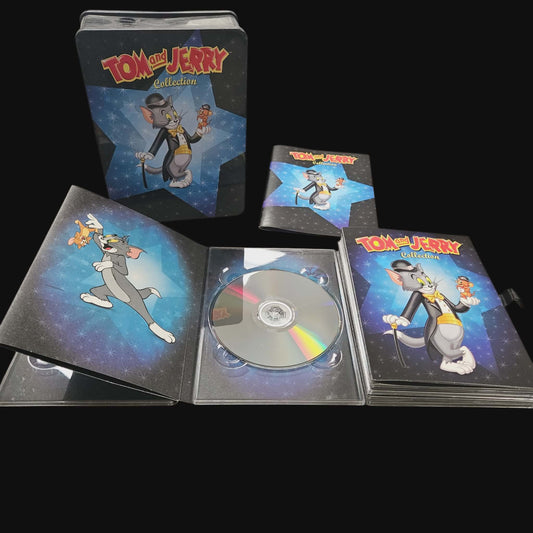 Tom & Jerry Collection – Metal Collector’s Box – 6 DVD’s + Boekje (159 Klassieke Cartoons)